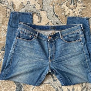 Mother cropped jeans size 32